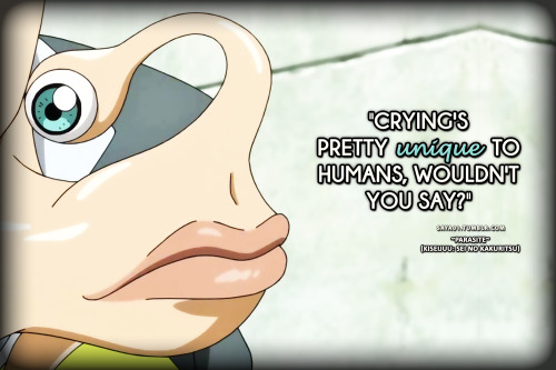 Parasyte The Maxim/ Kiseijuu Sei no Kakuritsu – Quotes – Slice Of Life