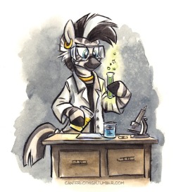 canterlothigh:  How did you know…? ;]  OMG I love it &lt;3 Chemist Zecora FTW~!