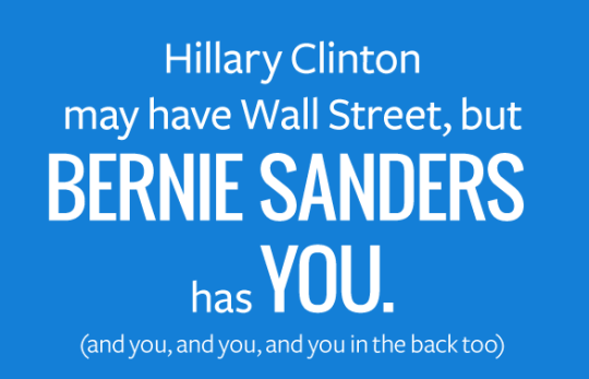 studentsforbernie:   DONATE TO THE CAMPAIGN TODAY, HELP PUT BERNIE SANDERS IN THE WHITE HOUSE AND TAKE OUR DEMOCRACY BACK. BERNIE SANDERS 2016! 