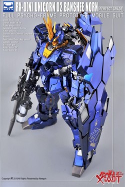 mechaddiction:  POINTNET.COM.HK - PG 1/60 Unicorn Gundam 02 Banshee Norn #mecha – https://www.pinterest.com/pin/343751384043295143/