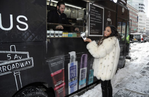 Tinashe serves up John Frieda Hair Care`s newest campaign #HairTalks in NYC.