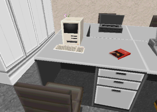 glitchphotography:    “The Life Stage: Virtual House” (1993), 3DO /// Office Scenes 02