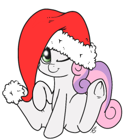 silverkunai:  Sweetie Belle is in the festive