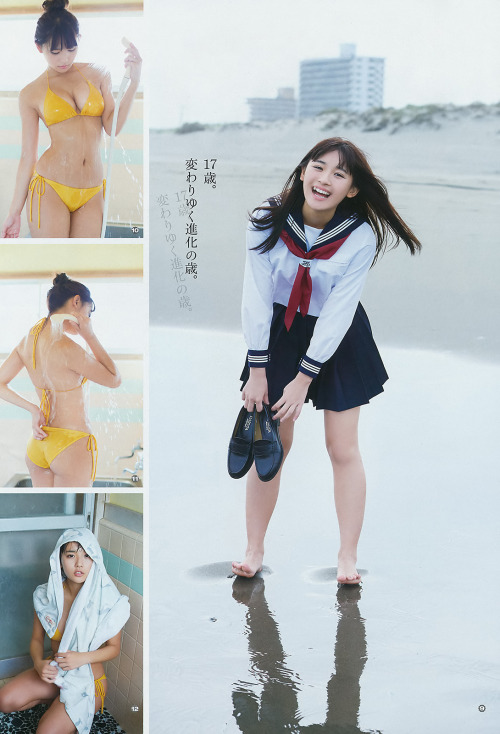 kyokosdog:Asakawa Nana 浅川梨奈, Young Animal 2016.12.2 No.23 