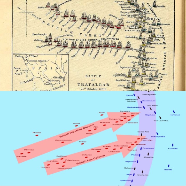 ladyinredcoat:  Today in history - the Battle of Trafalgar (21st October): one of