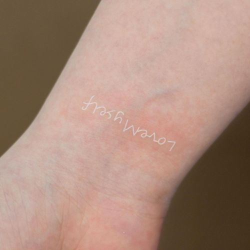 ig: som__tattoo love;quote;white;wrist
