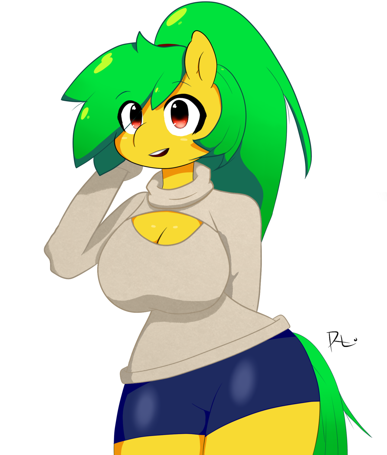 egoistx23: MANGO! A @3mangos character! it was very nice to draw her :) I REALLY