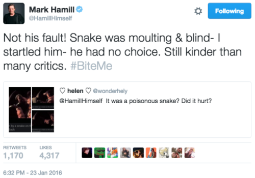 buzzfeed:  buzzfeedgeeky:  we don’t deserve mark hamill tbh  mark hamill is a gift 