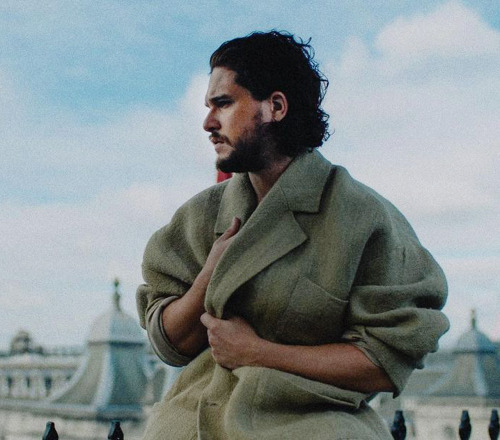 MAXPRESKY: "Shooting Kit Harington on top of Piccadilly Circus for British GQ was a pretty cool
