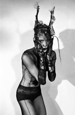 Strangelycompelling:  Model - Daphne Guinness Photography - Bryan Adams Publication