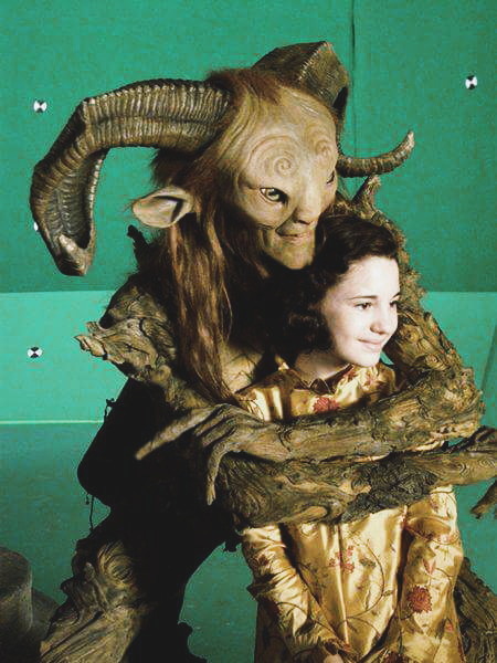 hellyeahhorrormovies:  Behind the scenes of Pans Labyrinth 