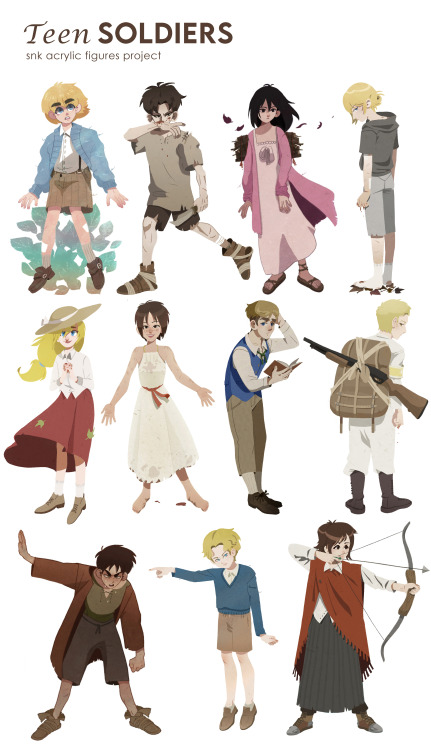 Just 2 days left to close pre-orders for my Shingeki no Kyojin Acrilyc Standees project! We have rea