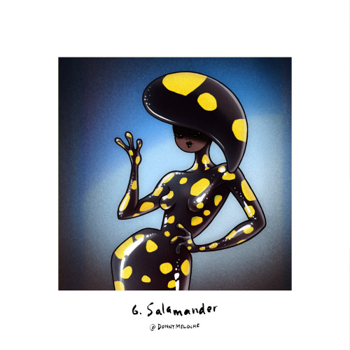 Day 6: “Salamander” SalaMAND-her? I barely even KNOW her! 