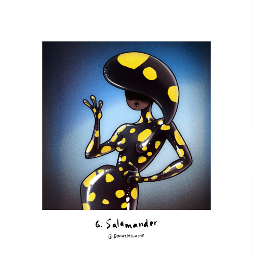 Day 6: “Salamander” SalaMAND-her? I barely even KNOW her!