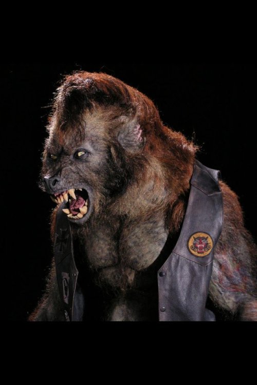 This werehyena was never used in the final cut of “Blade 3”. #WerewolfWednesday