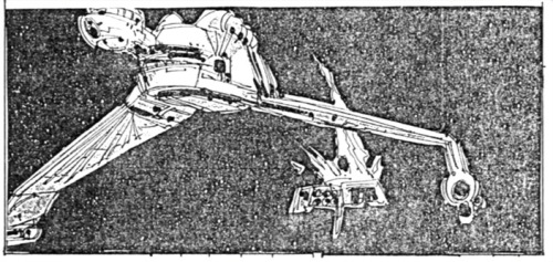 startrekstuff:  The Klingons attack: Storyboarded sequence for Star Trek III: The Search For Spock.&