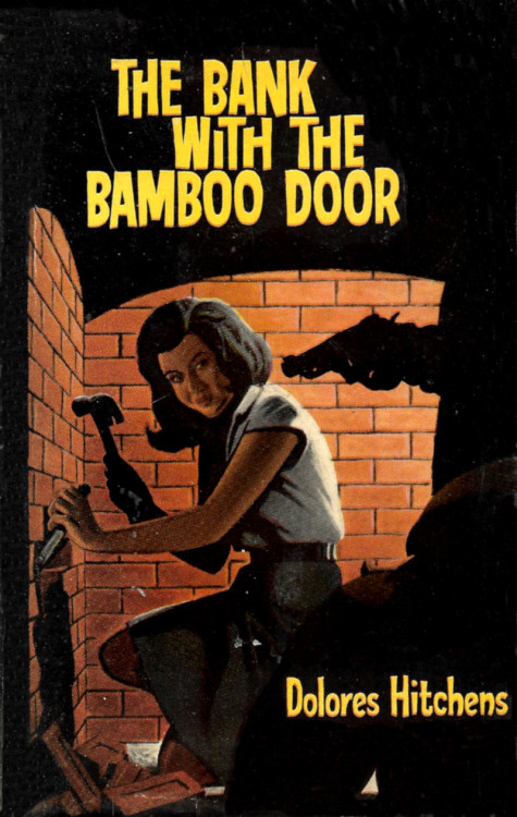 The Bank With The Bamboo Door, By Dolores Hitchens (Boardman, 1965). Cover Art By