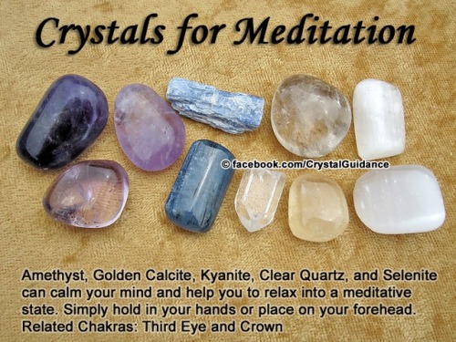 Crystals for Meditation Development