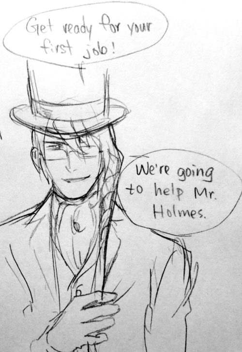 anythingapollo: starry-nightengale:   anythingapollo:  Just like what happen in the beginning of aa4.  Queston: As this is a Sherlock Holmes AU,do the characters speak with English accents?   …!!!!!…….!!!!!!!!*instantly lying on the ground like