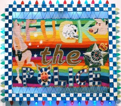 withoutyourwalls:  Paul Yore, Fuck The Police, 2012