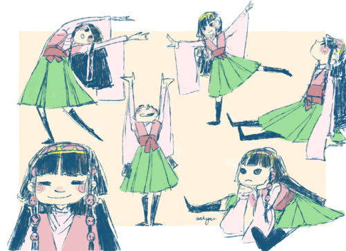 ankyrea:shaped like a daughter
