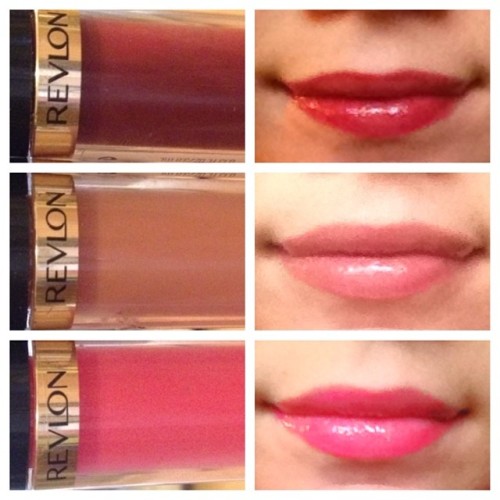 LOVE the revlon super lustrous lip glosses!