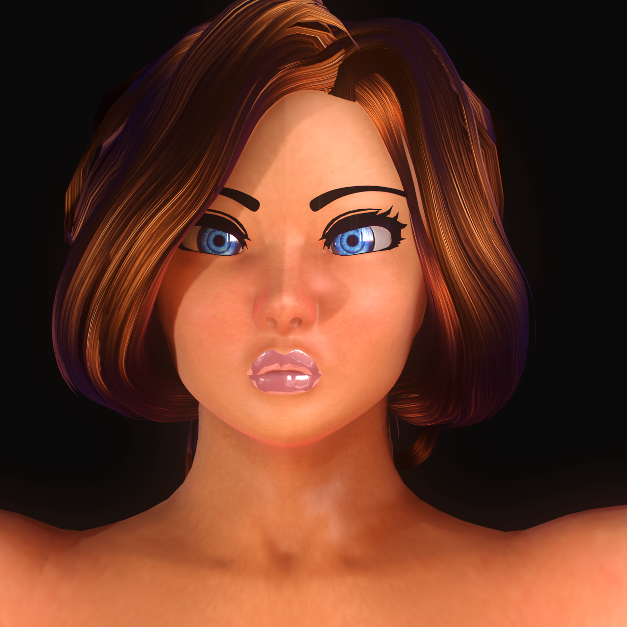 endlessillusionx:  I should of closed the mouth before rigging the first time.I’ll