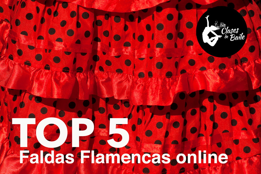 Falda Flamenca Niña Candela negro o rojo