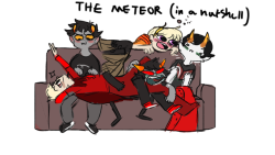 askwatersee: Draw the squad homestuck, three