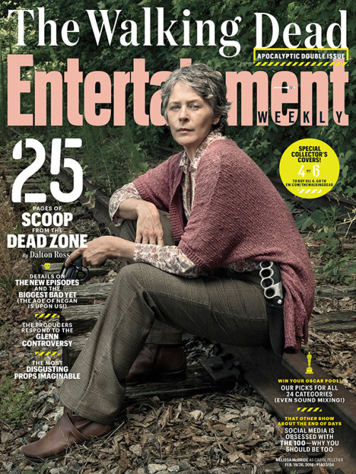 thewalkingdead:    Killer covers. Image Credit: DAN WINTERS for EW  