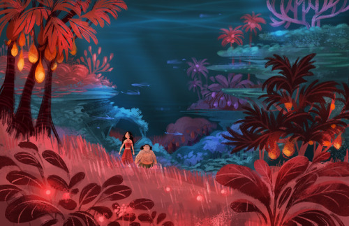 fawnv:I got to do some visual development for Moana back in 2012. It was the first time I’ve ever wo
