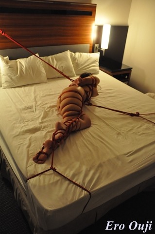 kinkytodolist:  Because more people need to see the beauty of Ero Ouji’s rope, especially the way he wraps a body.  