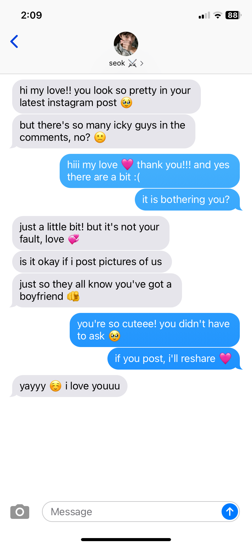 Svt Reacts To You Posting A Thirst Trap On Ig.