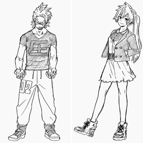 nakurawari:My Hero Academia- Volume 4 Character Sketches