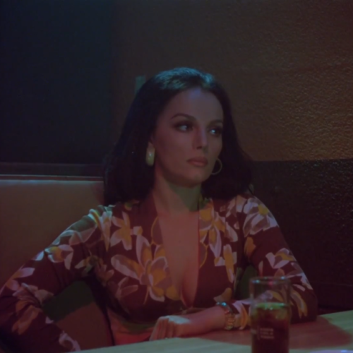 Mexican showgirl Sasha Montenegro in &rsquo;Llámenme Mike’, 1971.