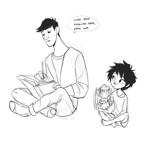 uponagraydawn:okay but tadashi as a single parent