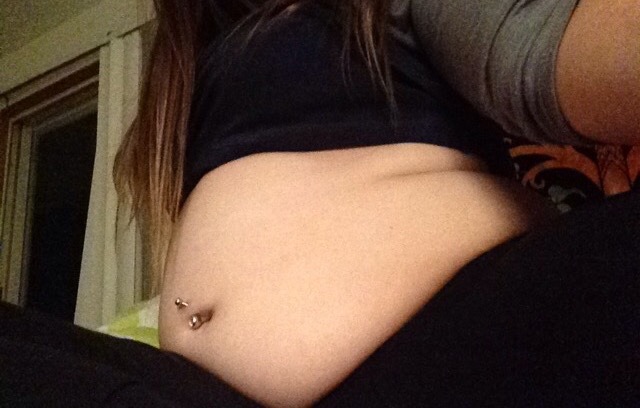 pizz4girl:  Feelin a lil pudgy today 🙊