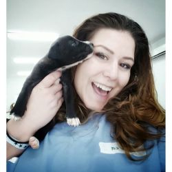 So tired(and looking tired) but starting the day with puppies helps A LOT! These little guy is being fostered by a friend of the Humane Society! You should consider adopting locally!&hellip; #puppy #socute #puppykisses #worldvets #cozumel by londonandrews