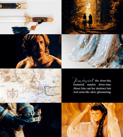 taurielsilvan: beren erchamion and lúthien tinúviel Long was the way that fate them bo