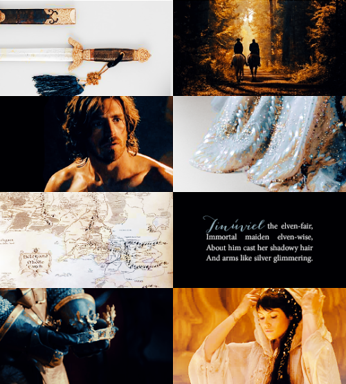 taurielsilvan: beren cúthalion and lúthien tinúviel Long was the way that fate 