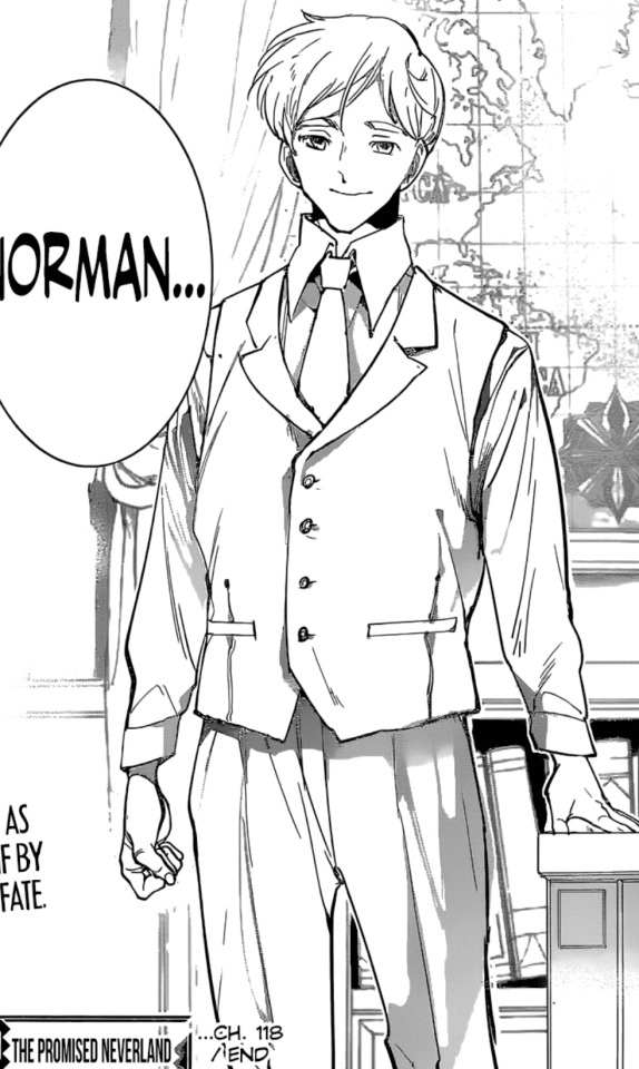 Why is timeskip Norman drawn so grown up? - A Wild TPN Theorist appears
