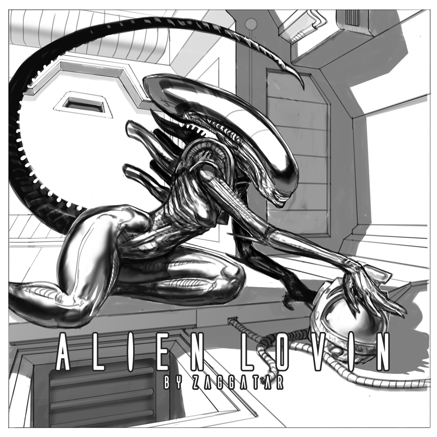 zaggatar:  I am doing a small “comic” or set of images, featuring a Xenomorph