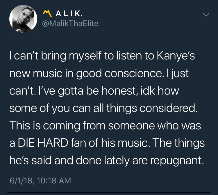 malikthaelite:My thoughts on the new Ye album…