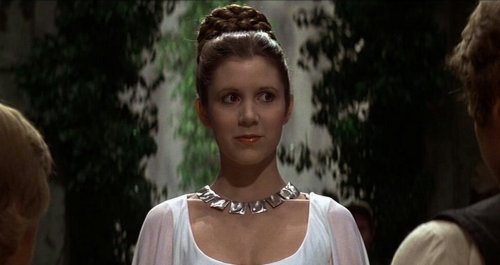 tumblintumblerweeds: Carrie Fisher as Princess Leia