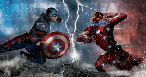 geeknetwork:Captain America & Iron Man’s teams revealed in official Civil War promo art [x]Marve