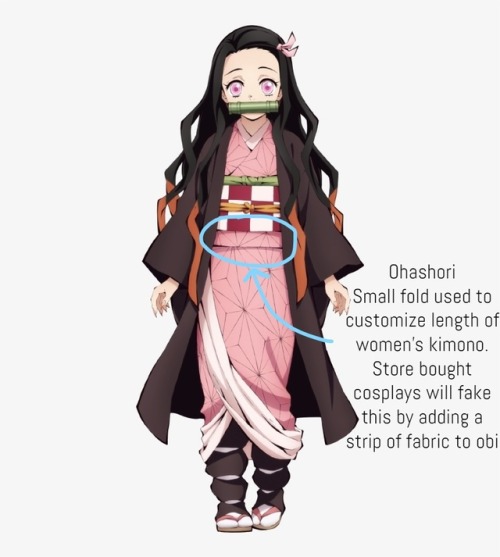 concernedattorneycosplay:A lot of people are wanting to make Nezuko’s outfit from scratch, so I thou