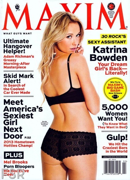 Porn Pics bultier:  Katrina Bowden pour Maxim 
