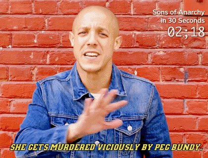 northernbluetwo:  Theo Rossi explains 'Sons of Anarchy' in 30 seconds [x] 