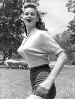 retrogirly: Irish McCalla   Don&rsquo;t run with those!  You might poke somebody&rsquo;s eye out!