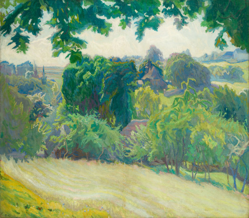  “Ash leaves” (“Maple leaves”) (c.1930)Stanisław Kamocki (Polish;1875-1944)o